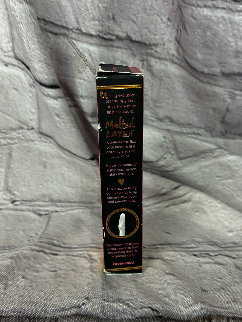 NIB Too Faced Melted Latex Liquified High Shine Lipstick ‘Peekaboo’ Discontinued